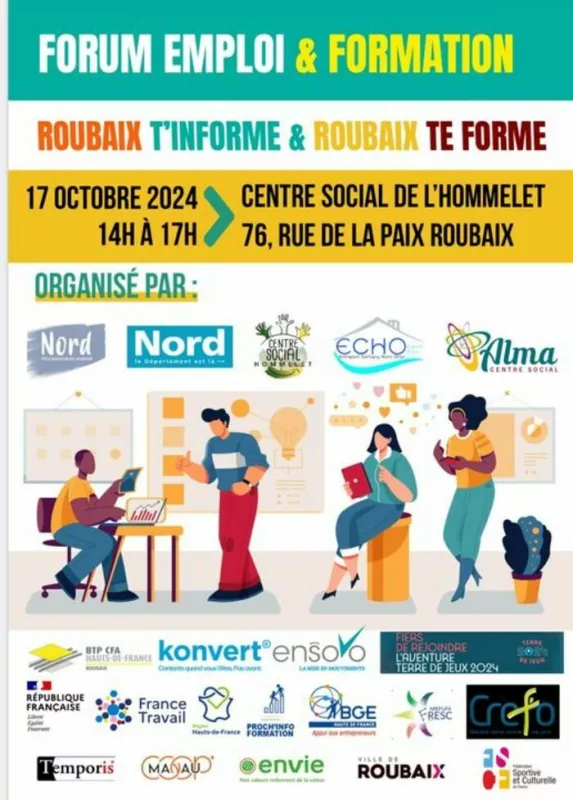 Forum Formation & Emploi à Roubaix