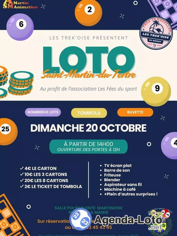 Loto les Trek'Oise du Desert