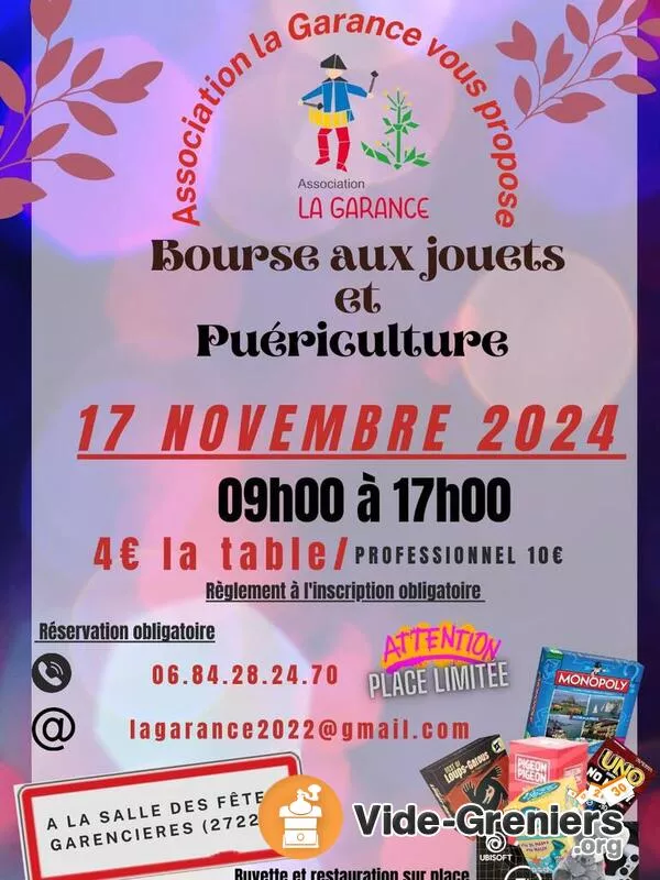 Bourse Aux Jouets-Puériculture