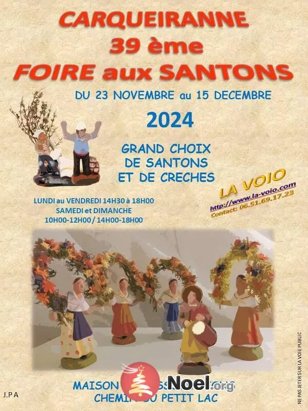 39 Ème Foire Aux Santons de la Voio