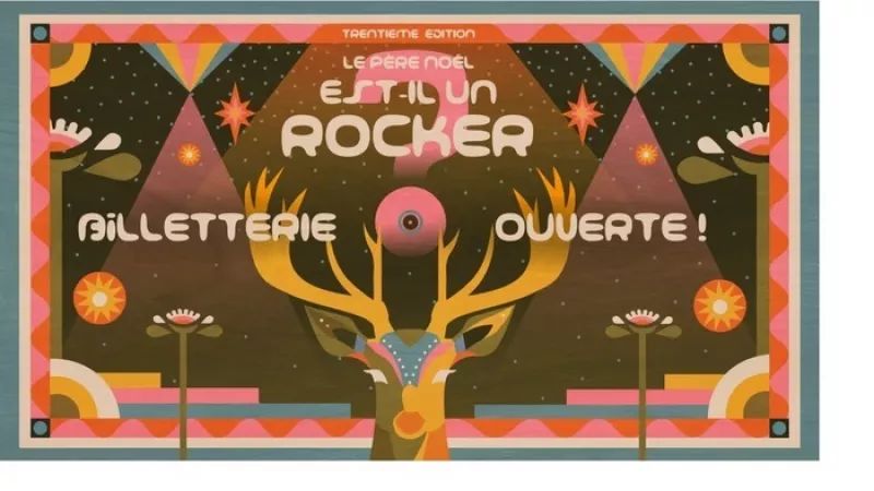 Soirée Pop-le Père Noël Est-Il un Rocker ? 30Ème