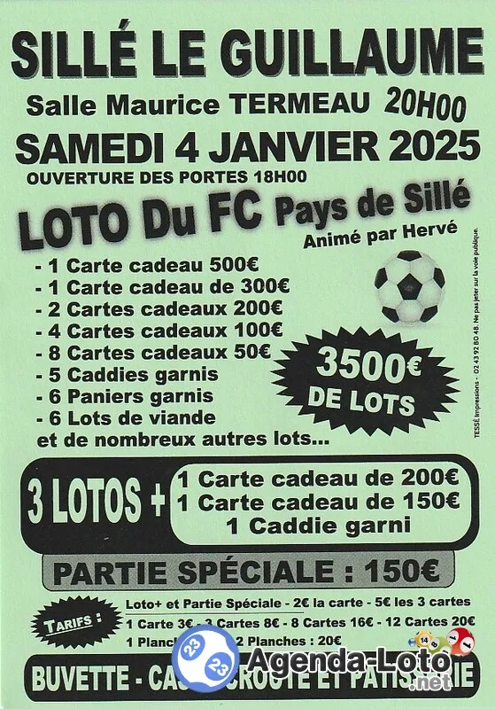 Loto Fc Pays de Sille Anim Herve