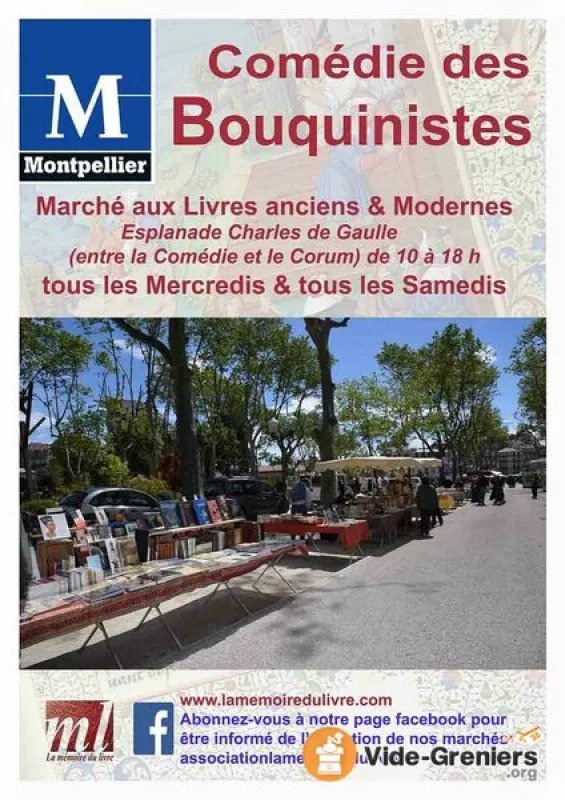 Comédie des Bouquinistes-Marché Aux Livres
