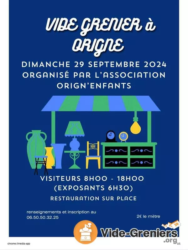 Vide Grenier d'Automne