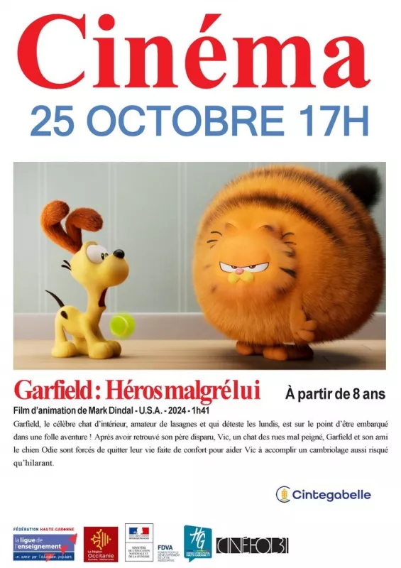 Garfield : Héros Malgré Lui à Partir de 8 Ans