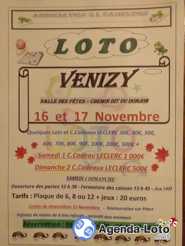 Loto 3L. Cameleon-Comité Restreint