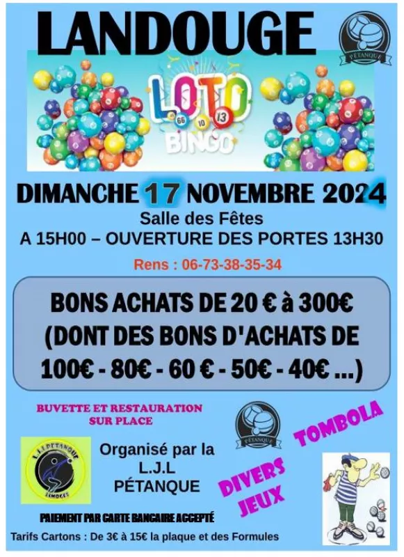 Loto du 17 Novembre 2024