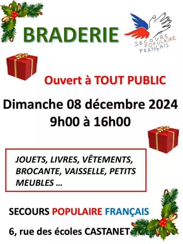 Braderie du Secours Populaire