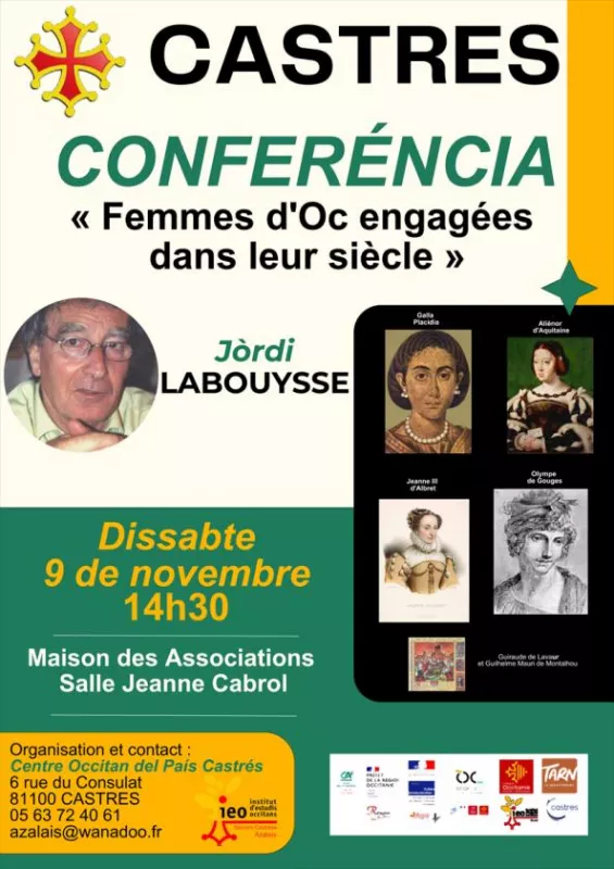 Conférence Femmes d'Oc Engagées dans Leur Siècle