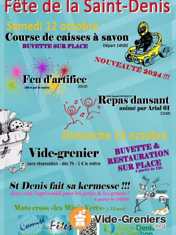 Vide Grenier de la St Denis