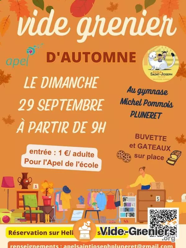 Vide Grenier d'Automne ( Gymnase Michel Pommois )