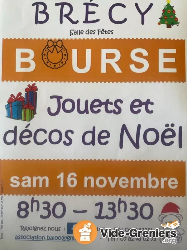 Bourse Aux Jouets et Décoration de Noël