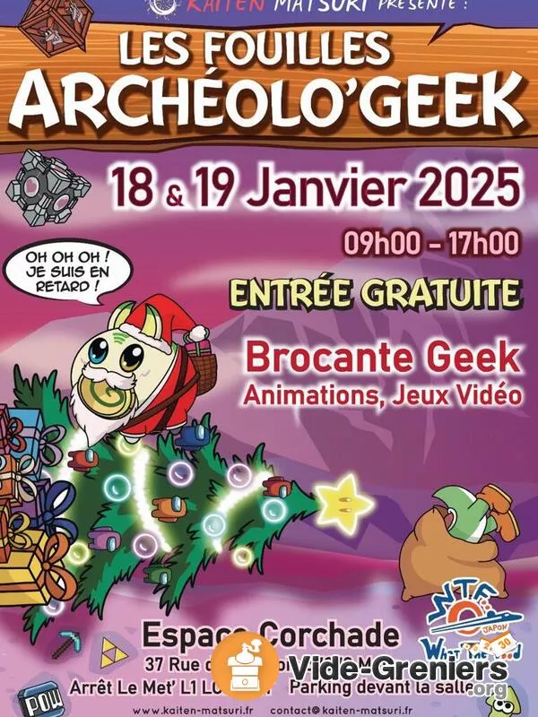 Les Fouilles Archéolo'Geek