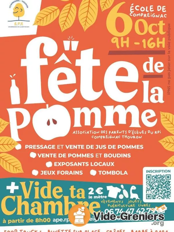 Fête de la Pomme et Vide Ta Chambre