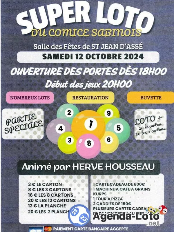 Loto du Comice Sabinois