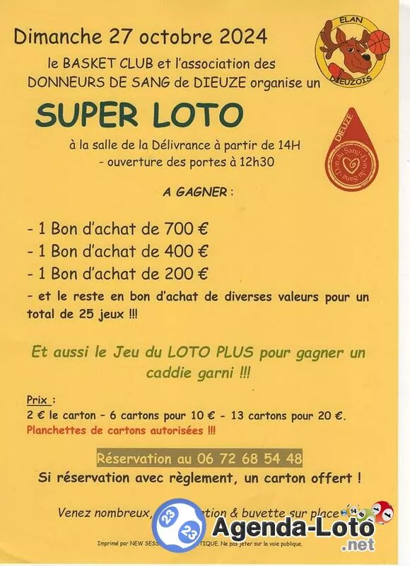 Super Loto du Don du Sang et des Basketteurs