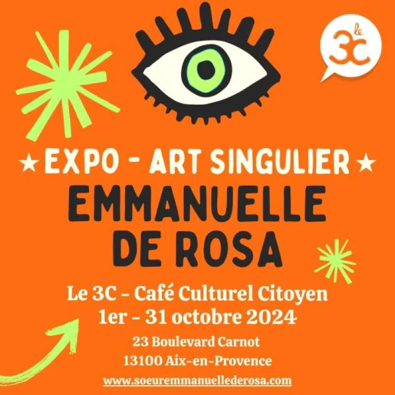 Expo Art Singulier Emmanuelle de Rosa