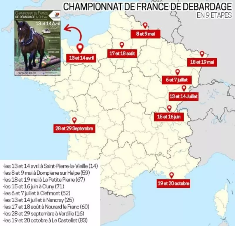 Championnat de France Débardage 2024