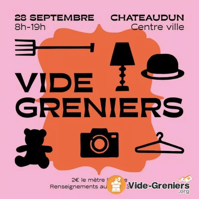 Braderie D Automne et Vide-Greniers Centre-Ville Châteaudun