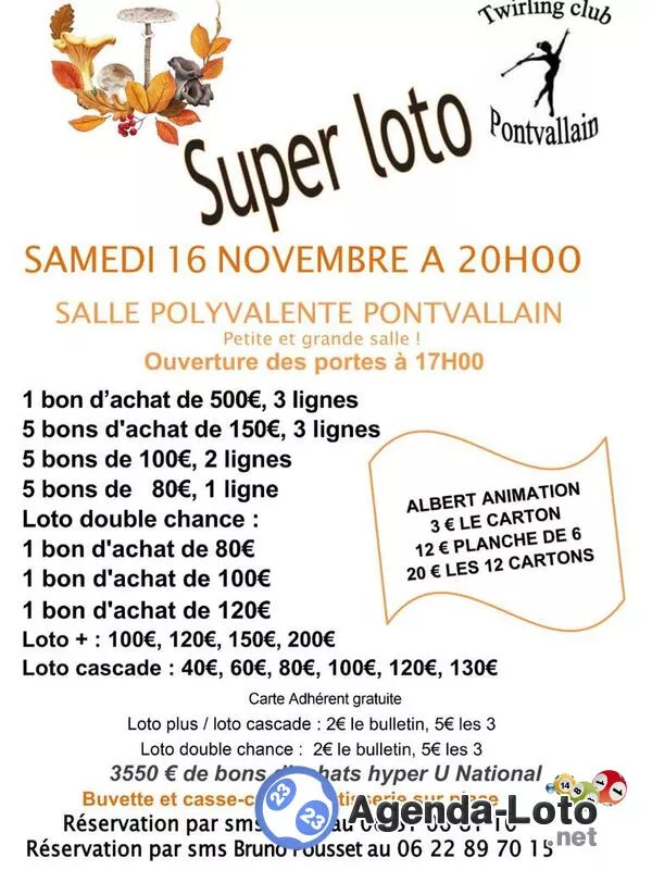 Super Loto Animé par Albert