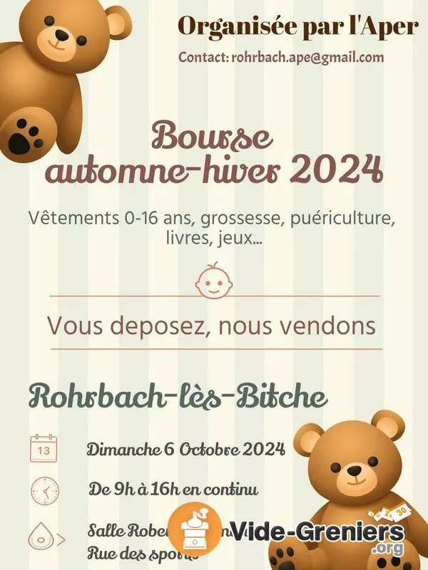 Bourse Aux Vetements d'Enfants 0-16Ans, Puériculture