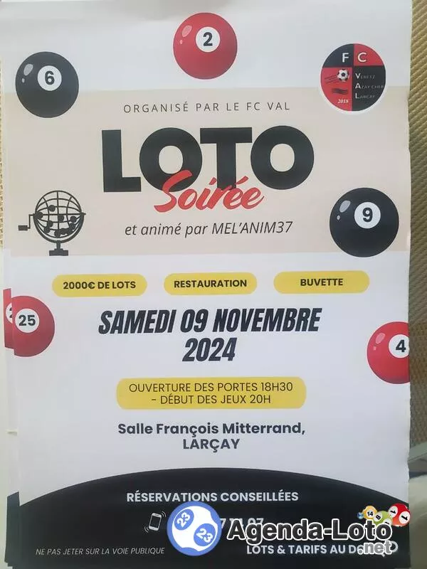 Super Loto du Fc Val Animé par Melanie