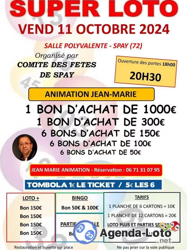 Super Loto Anime par Jean Marie