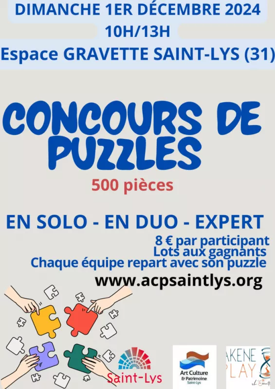 Concours de Puzzles de 500 Pièces