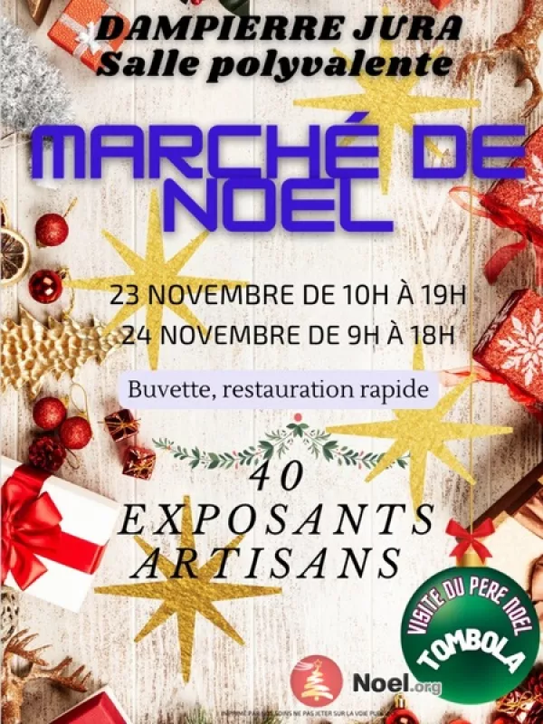 Marché Noël la Dampierroise