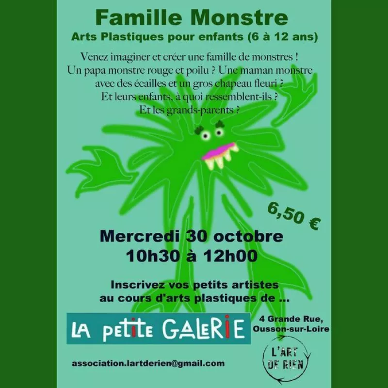 Atelier d'Art Plastique «la Famille Monstre»