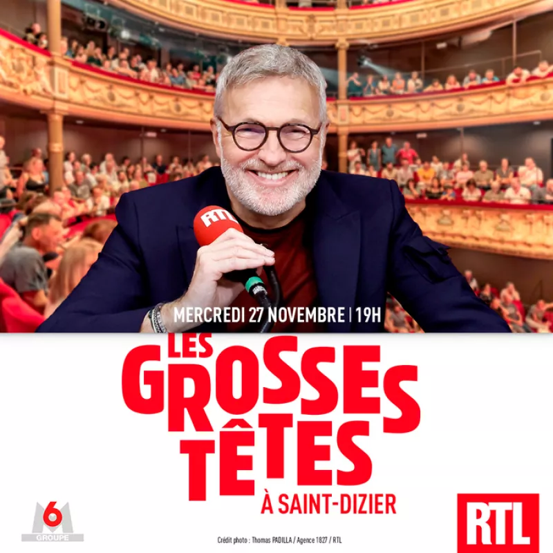 Les Grosses Têtes de Rtl à Saint-Dizier