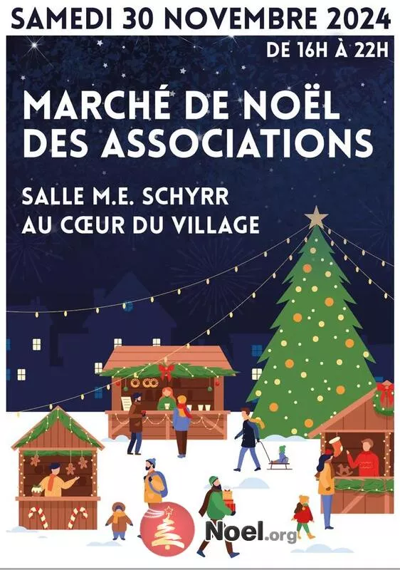 Marché de Noël des Associations