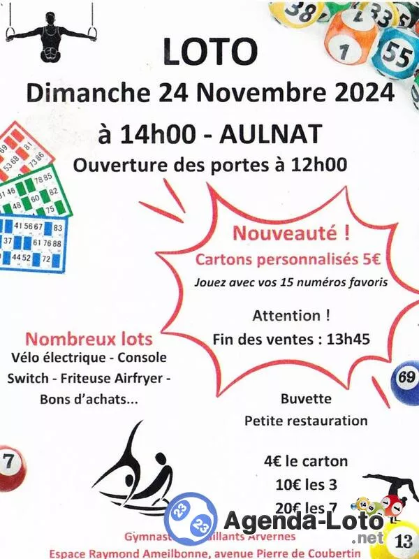 Super Loto 2024 des Vaillants Arvernes