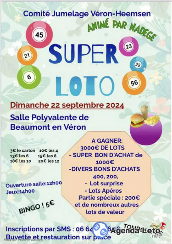 Super Loto Anime par Nadege