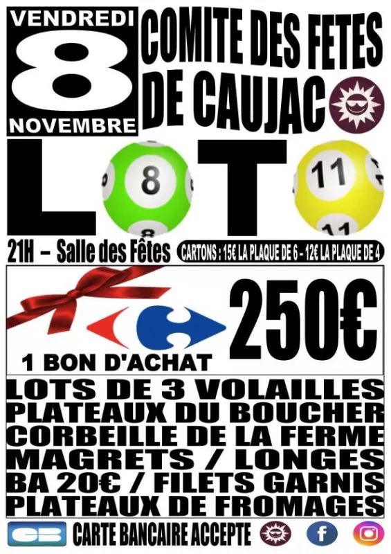 Loto du Comite des Fetes