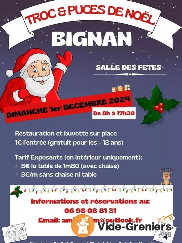 Troc et Puces de Noël-Bignan