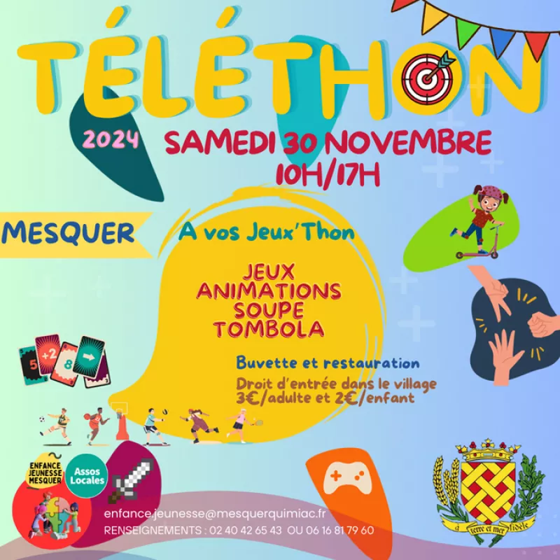 A Vos Jeux'Thon-Village Théléthon