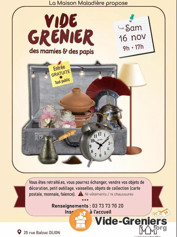 Vide Grenier des Mamies et Papis