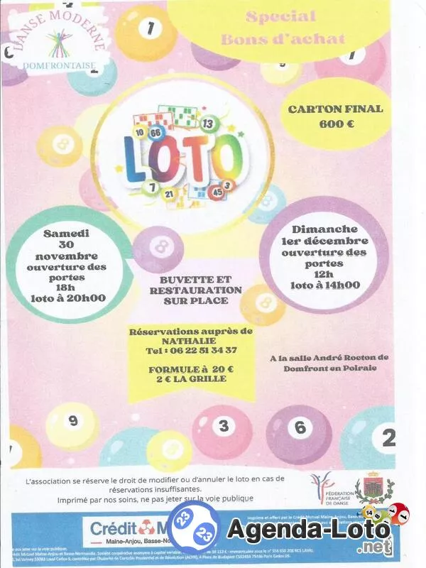 Loto Club de Danse