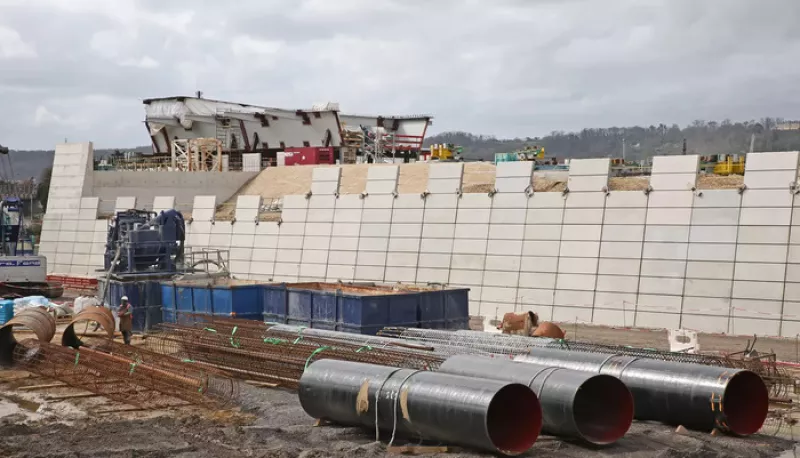 Visite Guidée du Chantier Axe Routier «Sud III – Pont Flaubert»