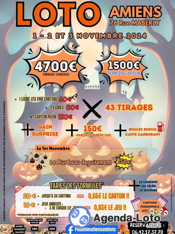 Loto Halloween