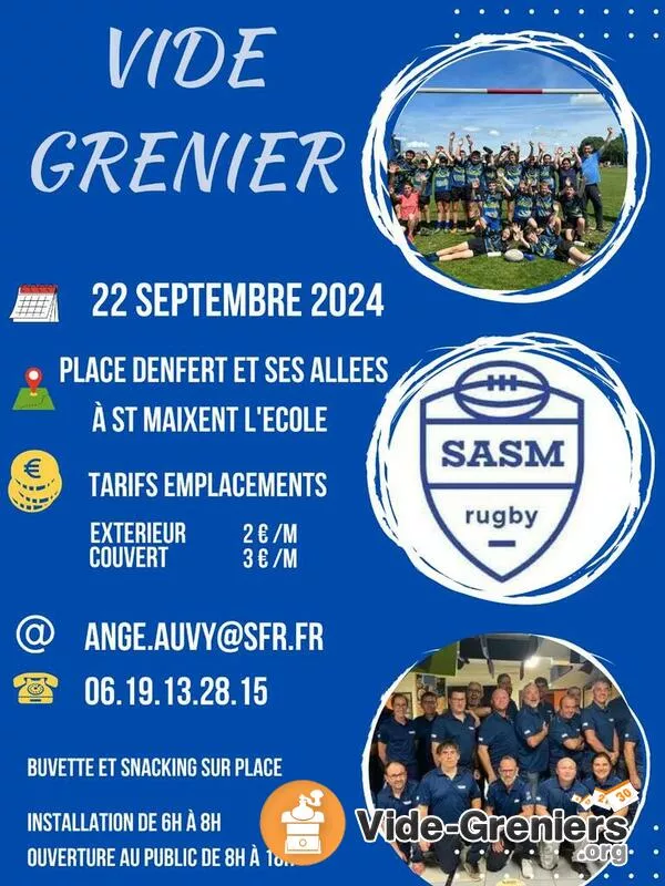 Vide Grenier Sasm Rugby