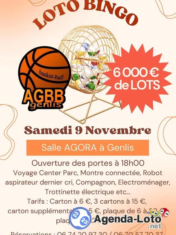 Loto de l'École de Basketball