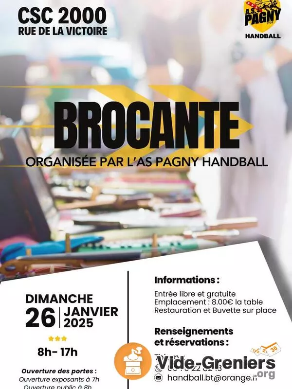 Brocante du Handball