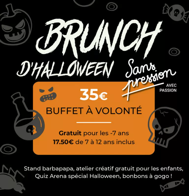 Brunchs D'halloween au Sans Pression Bordeaux