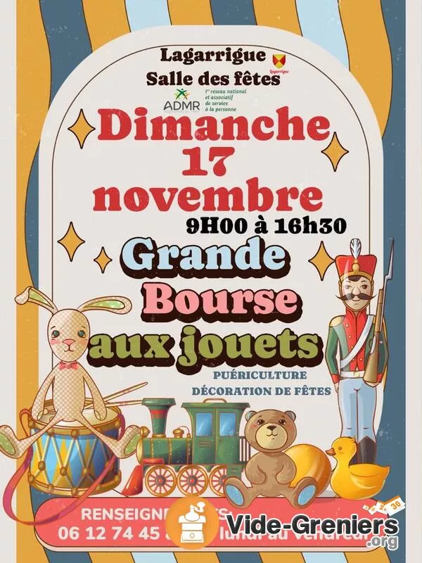 Grande Bourse Aux Jouets-Puériculture et Décos de Fêtes