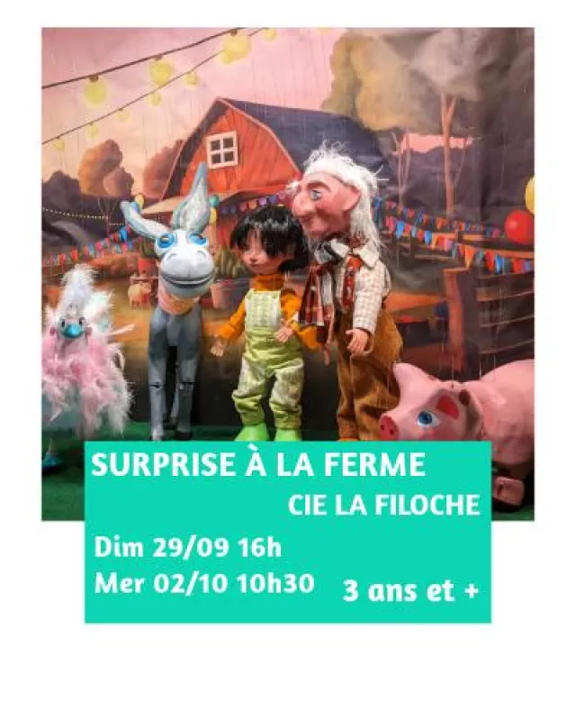 Surprise à la Ferme-Théâtre à la Barraca Zem