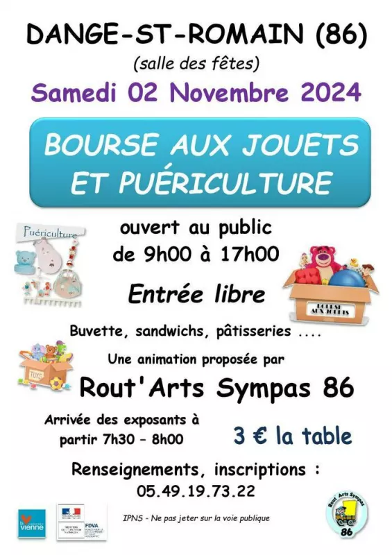 Bourse Aux Jouets et Puericulture-le 02/11