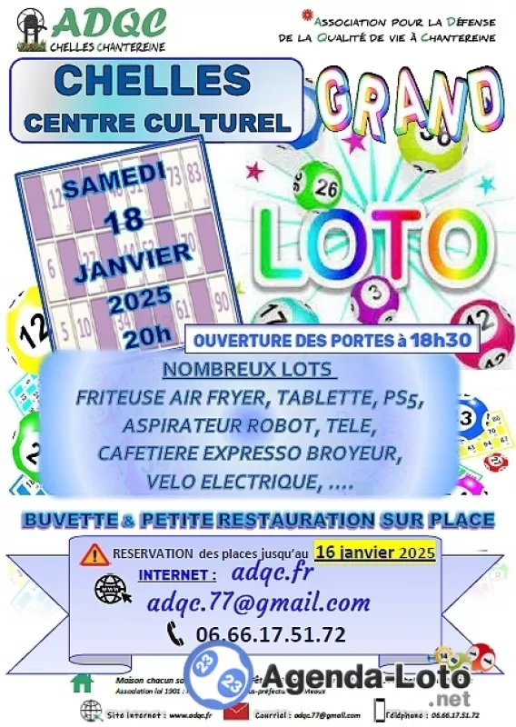 Grand Loto Annuel de l'Adqc