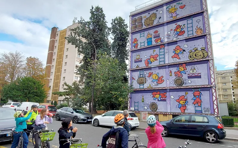 Balade à Vélo-Parcours Street Art